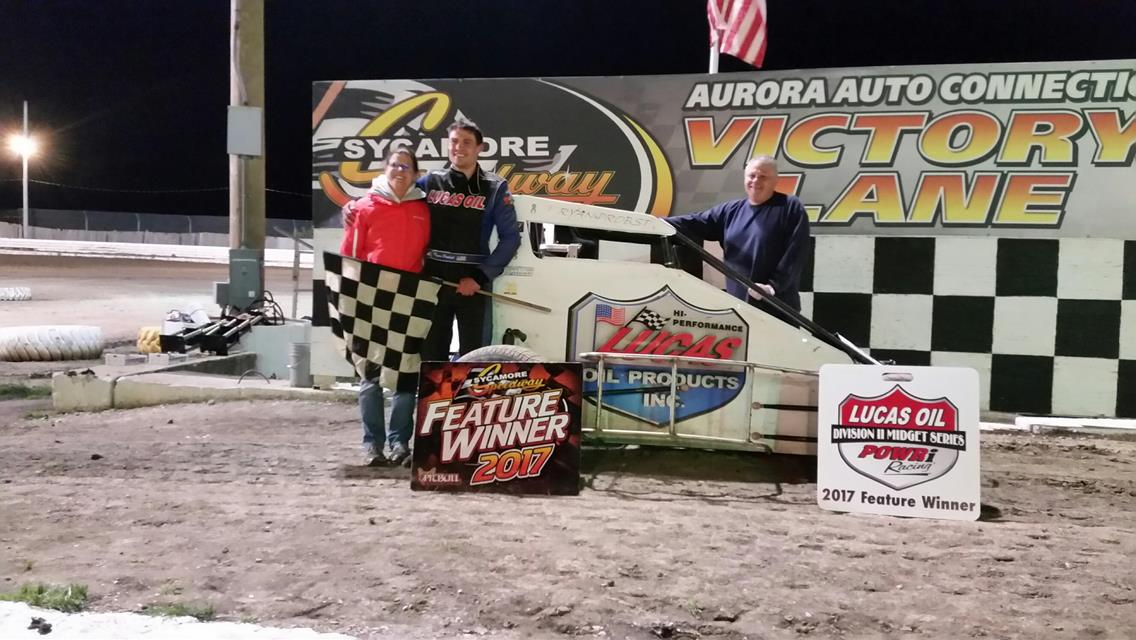 PROBST TAKES SYCAMORE WIN IN D-II MIDGET