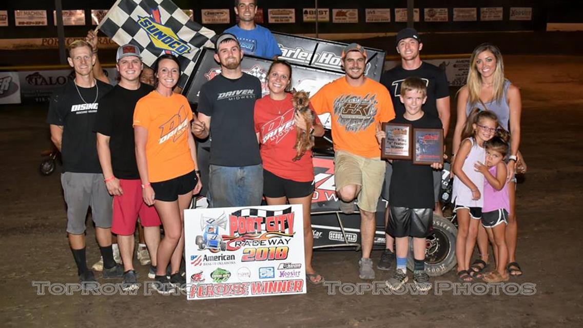 Flud Doubles Up, Carroll, Nicholson, Mahaffey and Rowland Race to Victory at Port City