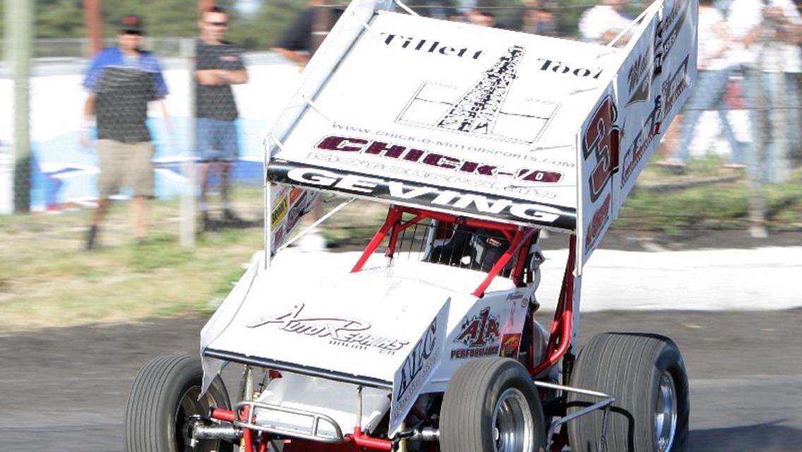 Two top fives in two days advances Geving three spots in Civil War Series