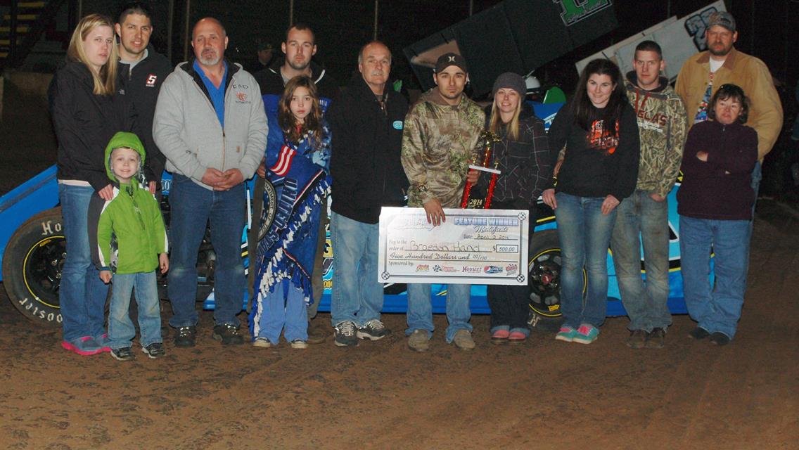 Crockett, Hand, Mayea, Evans, And T. Swaim Pick Up 2014 Season Opener Victories At CGS