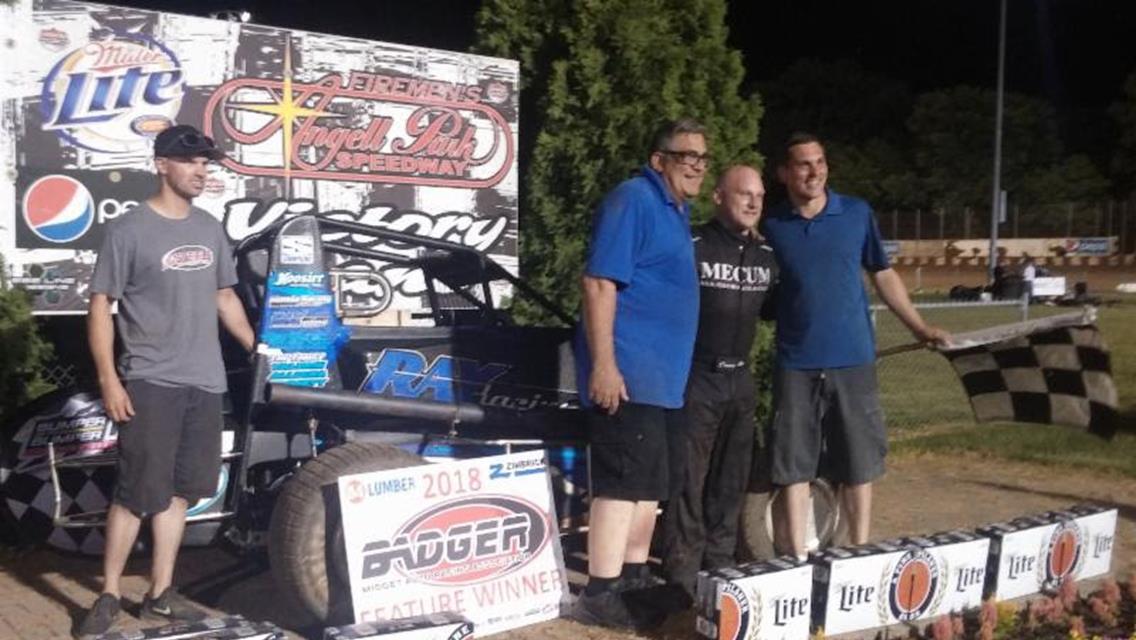 "Ray returns to Angell Park victory lane"