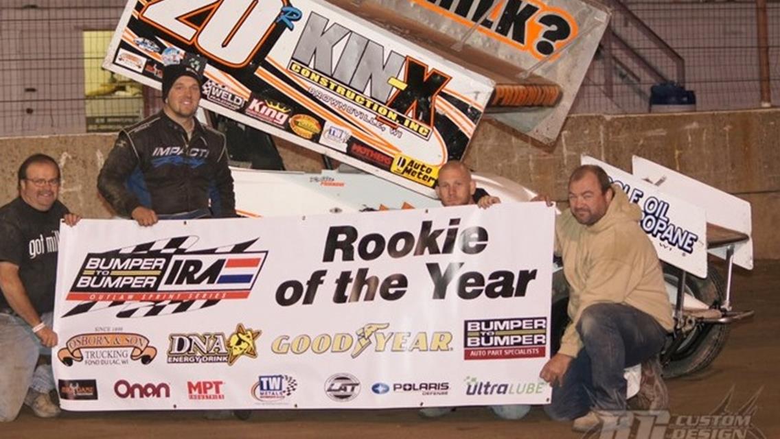 ‘EPIC BATTLE’ TO TAKE PLACE FOR BUMPER TO BUMPER IRA OUTLAW ROOKIE OF THE YEAR TITLE!