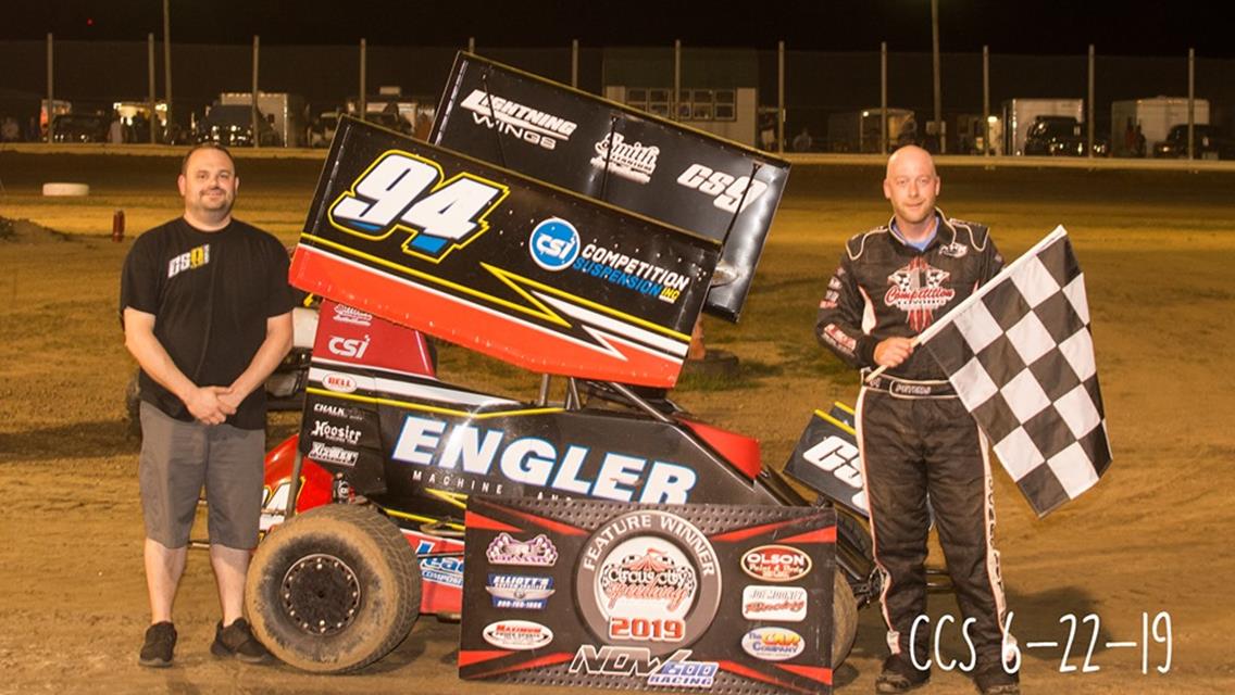 Peters and Lewis win Firecracker 40’s. Dennis, Kemenah, Hoyer and Zimmerman also Victorious at Circus City Speedway