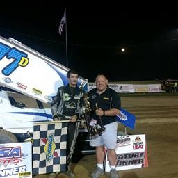 Tyler Boniface Tames the Woodhull Highbanks