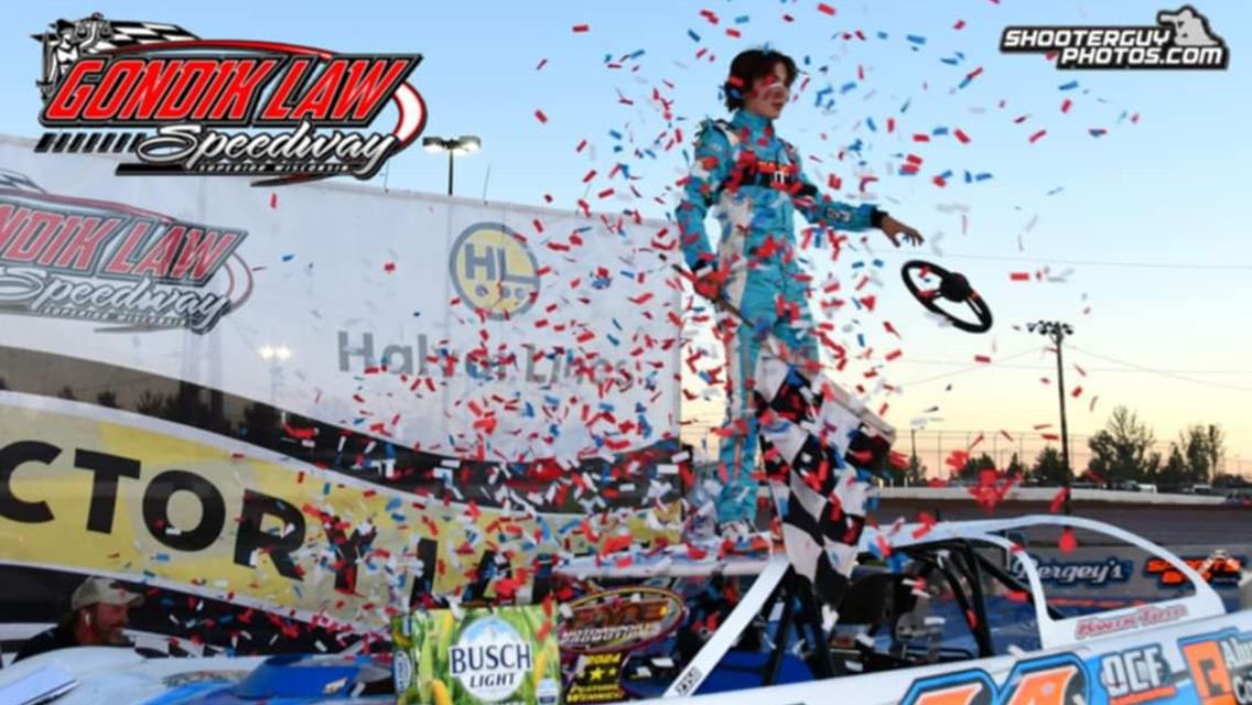 Sabraski, Koch, Jensen, Nelson Score ‘Border Battle’ Night 1 Wins at Gondik Law Speedway