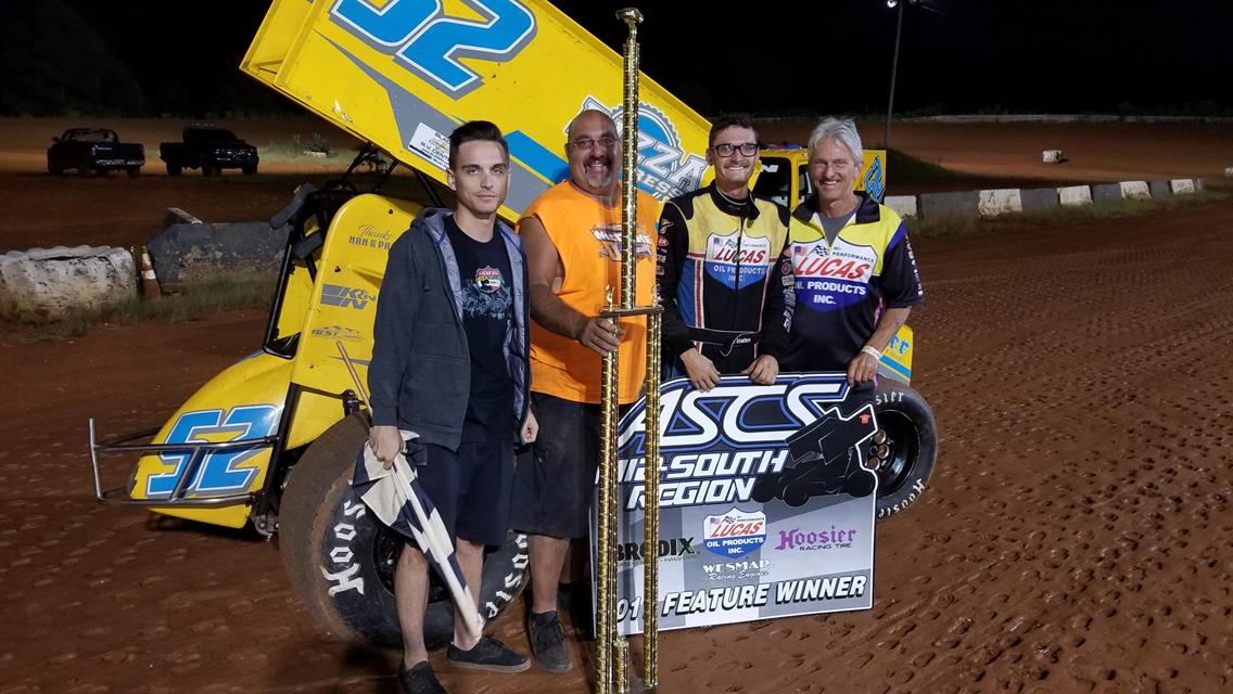 Blake Hahn Caps Off ASCS Regional Weekend With Diamond Park Victory