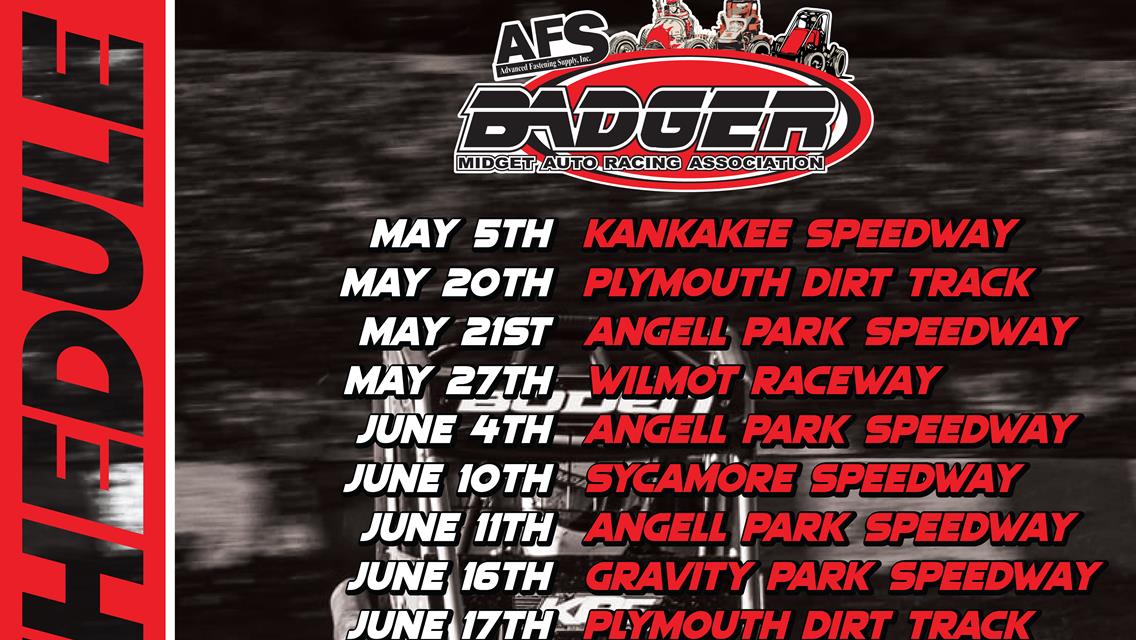 Diverse Schedule Highlights 2023 Badger Midget Series Campaign